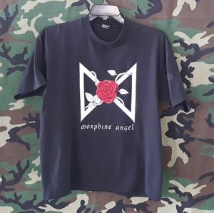 *Morphine Angel band tee XL